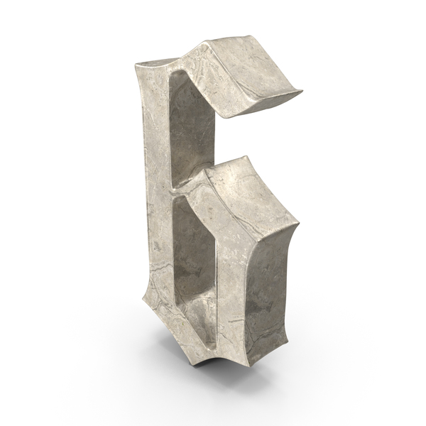 White Stone Number 6 PNG & PSD Images White Stone Number 6 PNG & PSD Images