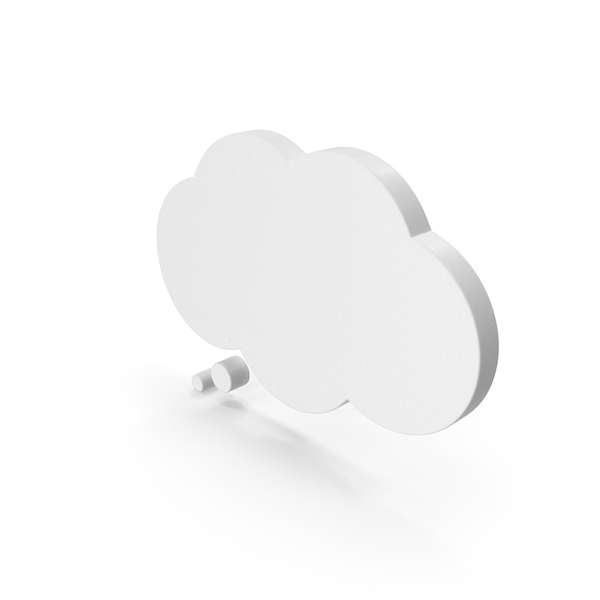 Symbols: White Thought Bubble Symbol PNG & PSD Images Symbols: White Thought Bubble Symbol PNG & PSD Images