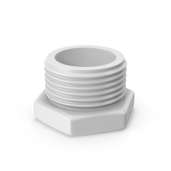 Plumbing: White Threaded Pipe Adapter PNG & PSD Images Plumbing: White Threaded Pipe Adapter PNG & PSD Images