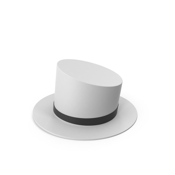 White Top Hat PNG & PSD Images