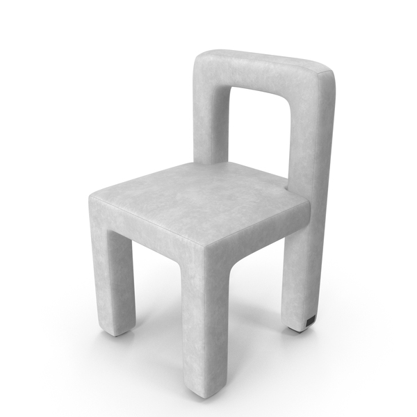 White Toptun Chair PNG & PSD Images
