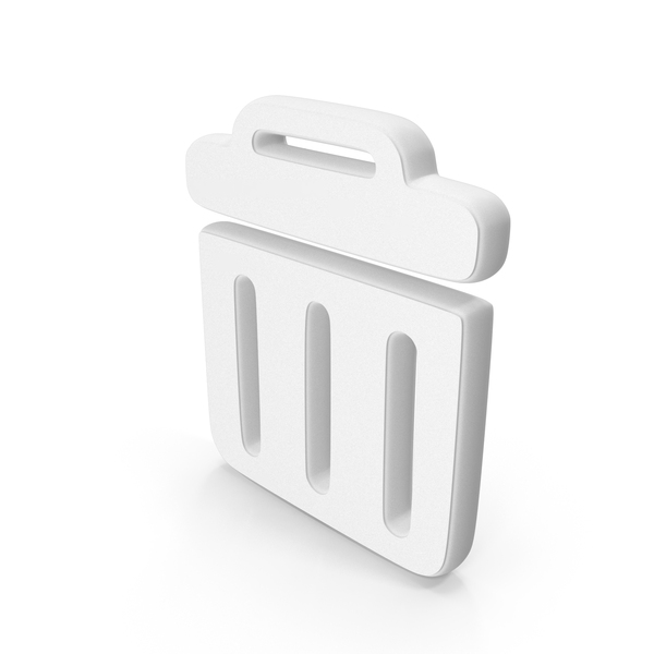Symbols: White Trash Can Symbol PNG & PSD Images Symbols: White Trash Can Symbol PNG & PSD Images