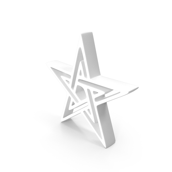 Symbols: White Twinkle Star Symbol PNG & PSD Images