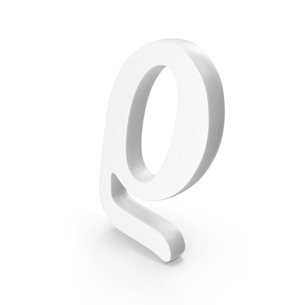 Mathematical Symbols: White Varrho Math Symbol PNG & PSD Images