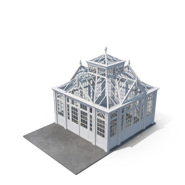 Sun Parlor: White Victorian Style Conservatory PNG & PSD Images Sun Parlor: White Victorian Style Conservatory PNG & PSD Images