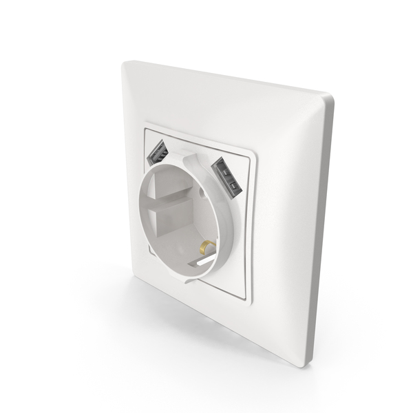 Mini Usb Connector: White Wall Socket And USB PNG & PSD Images Mini Usb Connector: White Wall Socket And USB PNG & PSD Images