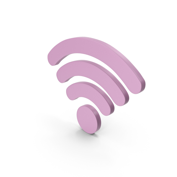 Wi Fi: WiFi Symbol Pink PNG & PSD Images