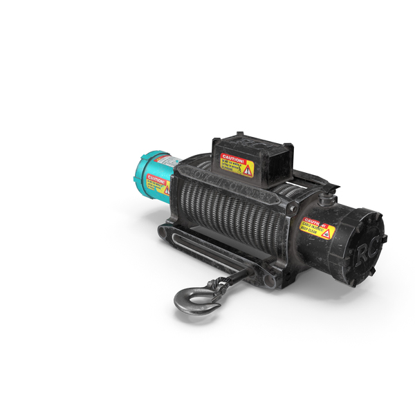 Winch Blue Used PNG & PSD Images Winch Blue Used PNG & PSD Images