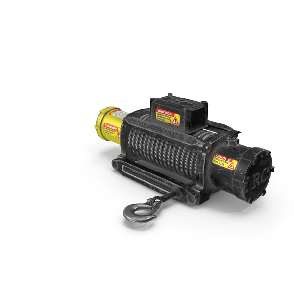 Winch Yellow Used PNG & PSD Images Winch Yellow Used PNG & PSD Images