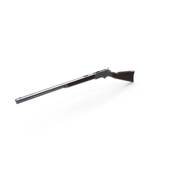 Long: Winchester 1873 Lever Action Rifle PNG & PSD Images