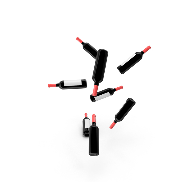 Bottle: Wine Bottles Falling PNG & PSD Images Bottle: Wine Bottles Falling PNG & PSD Images