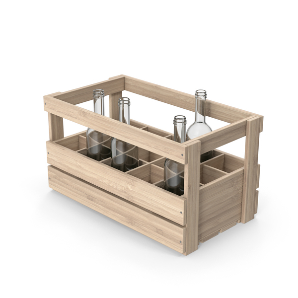 Wine Crate With Empty Bottles PNG & PSD Images Wine Crate With Empty Bottles PNG & PSD Images