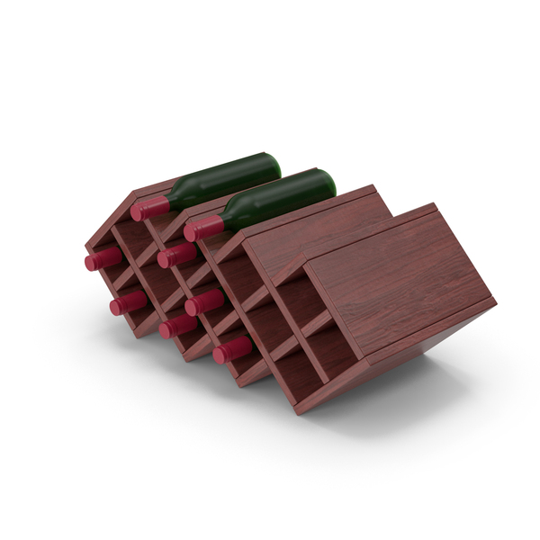 Wine Rack Dark Wood PNG & PSD Images Wine Rack Dark Wood PNG & PSD Images