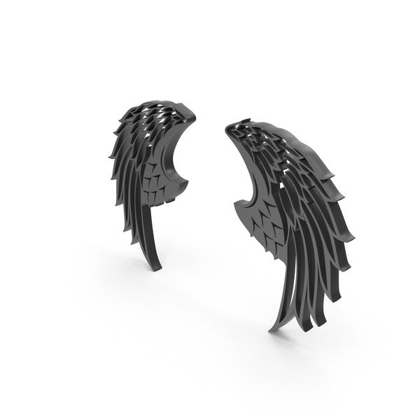 Wing: Wings Bird Style Black PNG & PSD Images