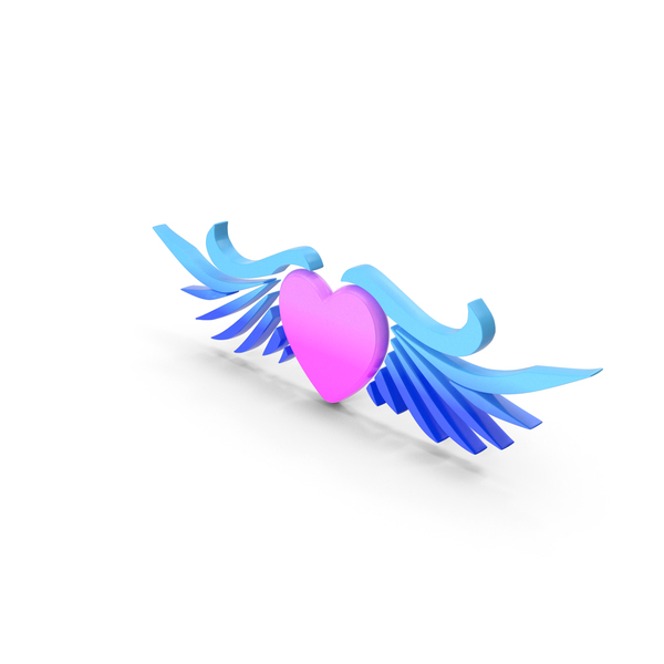 Logo: Wings Pink PNG & PSD Images