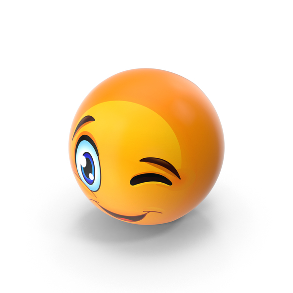Facial Expression: Winking Emoji PNG & PSD Images Facial Expression: Winking Emoji PNG & PSD Images