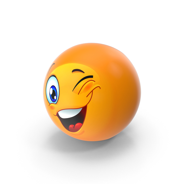 Facial Expression: Winking Emoji PNG & PSD Images Facial Expression: Winking Emoji PNG & PSD Images