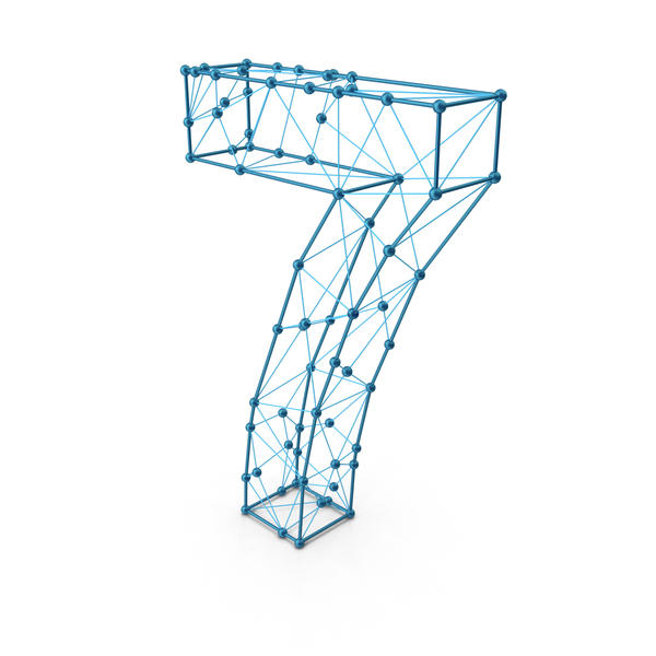 Wire Alphabet Number 7 PNG & PSD Images Wire Alphabet Number 7 PNG & PSD Images