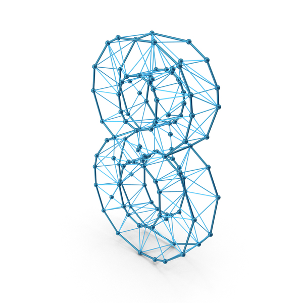 Wire alphabet number 8 PNG & PSD Images Wire alphabet number 8 PNG & PSD Images