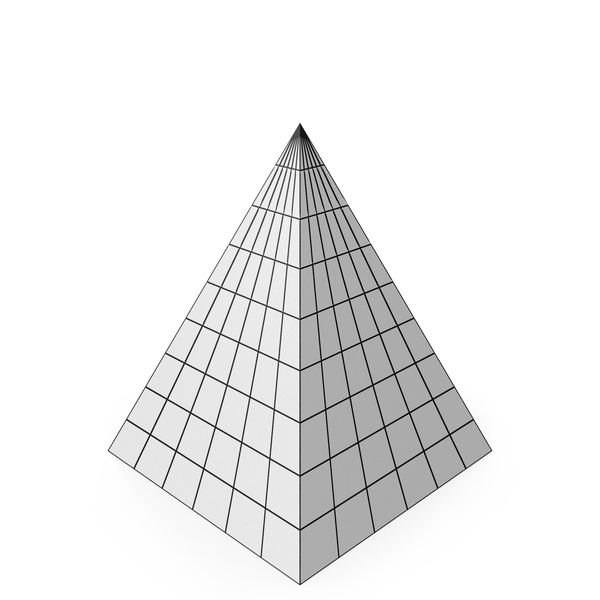 Geometric Shape: Wireframe Square Pyramid PNG & PSD Images Geometric Shape: Wireframe Square Pyramid PNG & PSD Images