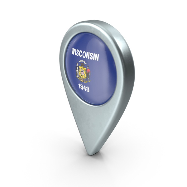 Wisconsin State Flag Location PNG & PSD Images