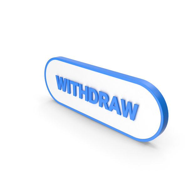 Computer Icon: Withdraw Button PNG & PSD Images