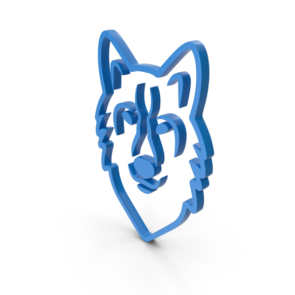 Symbols: Wolf Face Icon PNG & PSD Images