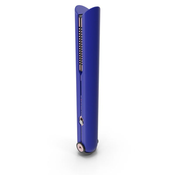 Woman Hair Straightener Dyson Corrale Blue Closed State PNG & PSD Images