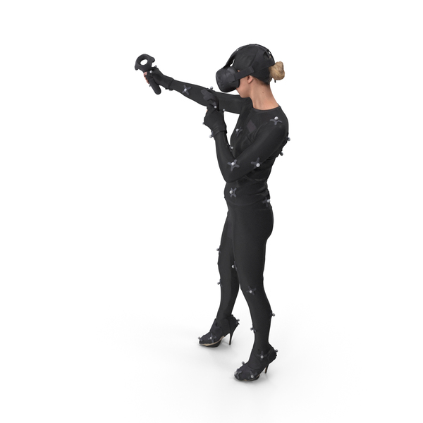 Woman Posed With VR PNG & PSD Images Woman Posed With VR PNG & PSD Images
