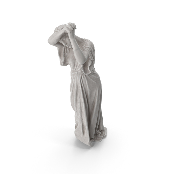 Woman Sorrow Statue PNG & PSD Images Woman Sorrow Statue PNG & PSD Images