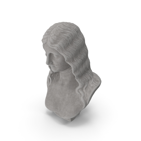 Statue: Woman Stone Bust PNG & PSD Images Statue: Woman Stone Bust PNG & PSD Images