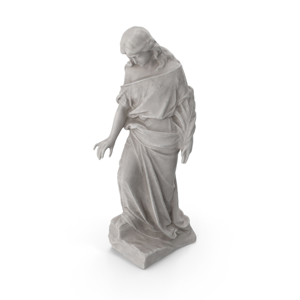 Statue: Woman with Branch PNG & PSD Images Statue: Woman with Branch PNG & PSD Images