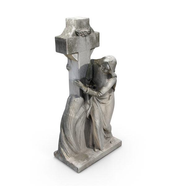 Woman With Cross Statue PNG & PSD Images Woman With Cross Statue PNG & PSD Images