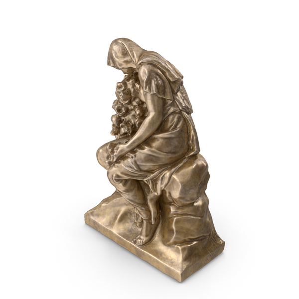 Statue: Woman with Flowers Bronze PNG & PSD Images Statue: Woman with Flowers Bronze PNG & PSD Images