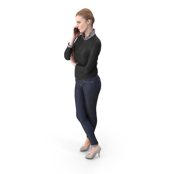 Woman With Phone Posed PNG & PSD Images Woman With Phone Posed PNG & PSD Images