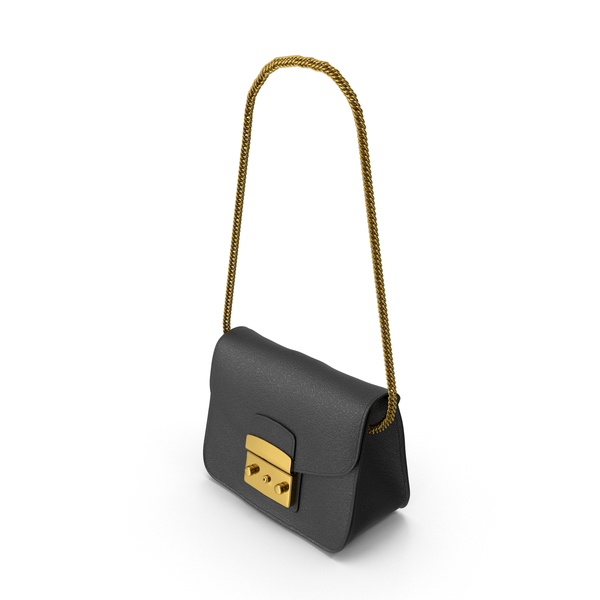 Purse: Women's Bag Black PNG & PSD Images