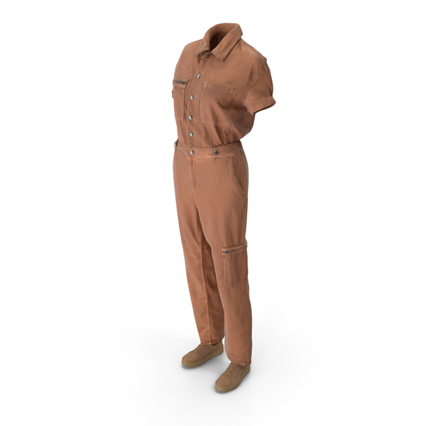 Uniform: Women's Coveralls With Sneakers PNG & PSD Images Uniform: Women's Coveralls With Sneakers PNG & PSD Images