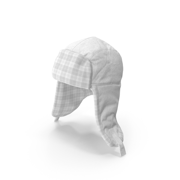 Knit Cap: Women's Ear Flap Hat White Tartan PNG & PSD Images Knit Cap: Women's Ear Flap Hat White Tartan PNG & PSD Images