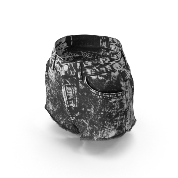 Women's Jean Shorts Black PNG & PSD Images Women's Jean Shorts Black PNG & PSD Images