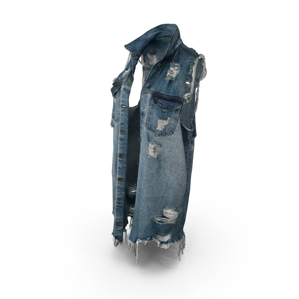 Waistcoat: Women's Jean Vest Dark Blue PNG & PSD Images Waistcoat: Women's Jean Vest Dark Blue PNG & PSD Images