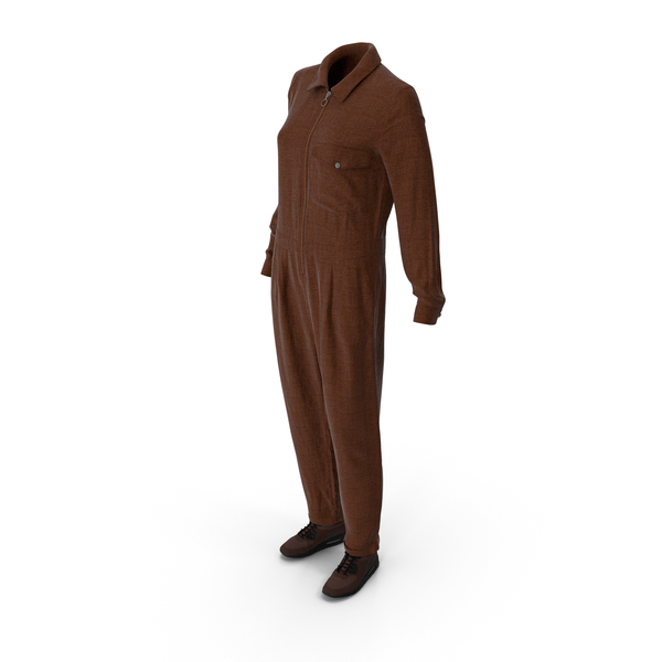 Uniform: Women's Overalls Sneakers Brown PNG & PSD Images Uniform: Women's Overalls Sneakers Brown PNG & PSD Images