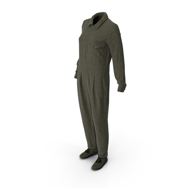 Uniform: Women's Overalls Sneakers Green PNG & PSD Images Uniform: Women's Overalls Sneakers Green PNG & PSD Images