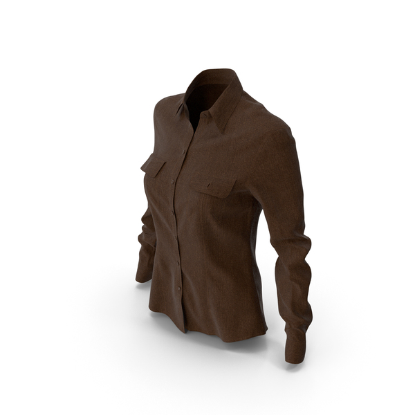 Women's Shirt Brown PNG & PSD Images Women's Shirt Brown PNG & PSD Images