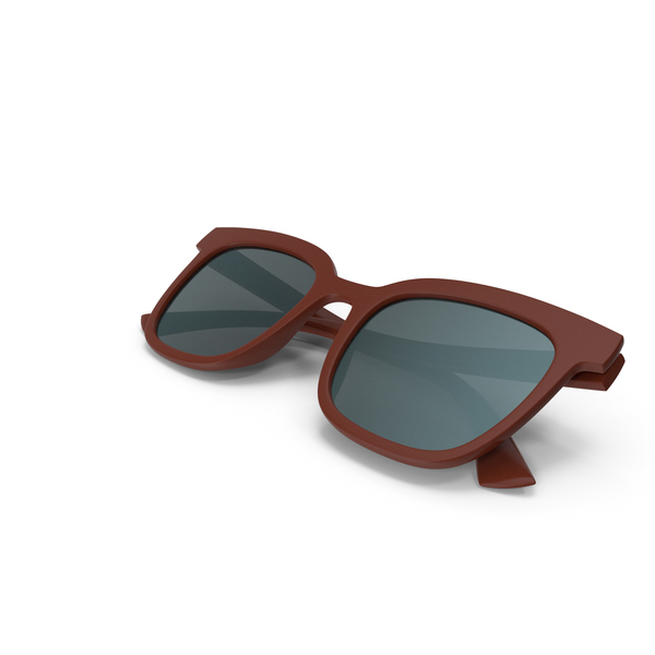 Women's Sunglasses Closed Brown PNG & PSD Images