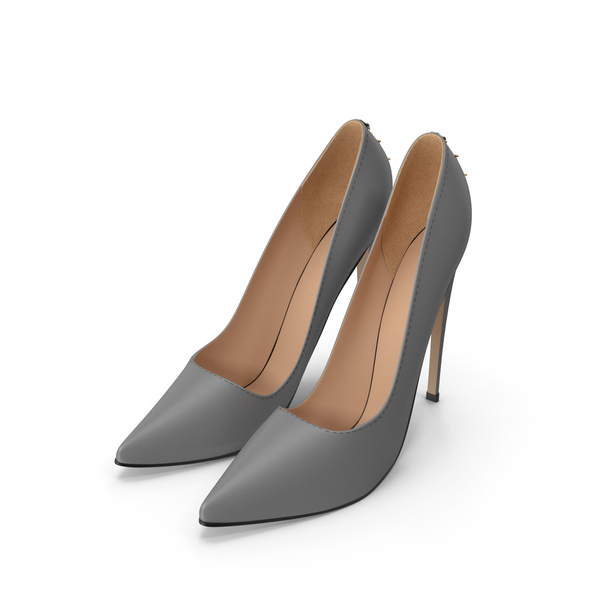 Womens Pointy Toe High Heels Slip PNG & PSD Images