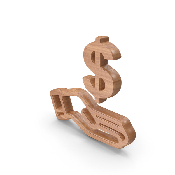Symbols: Wood Business Loan Dollar Symbol PNG & PSD Images