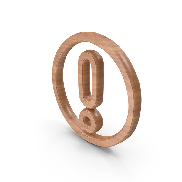 Symbols: Wood Exclamation Mark In Circle Symbol PNG & PSD Images Symbols: Wood Exclamation Mark In Circle Symbol PNG & PSD Images