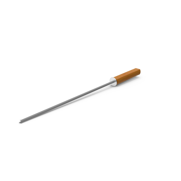 Wood Handled BBQ Skewer PNG & PSD Images Wood Handled BBQ Skewer PNG & PSD Images
