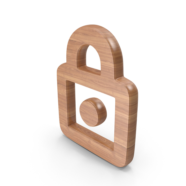 Symbols: Wood Lock Symbol PNG & PSD Images Symbols: Wood Lock Symbol PNG & PSD Images