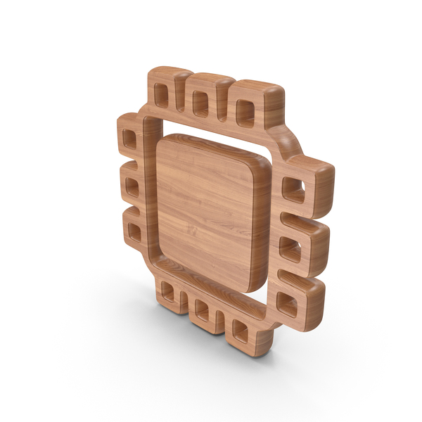 Symbols: Wood Microchip Symbol PNG & PSD Images